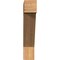 Ekena Millwork Traditional Block Smooth Bracket, Western Red Cedar, 5 1/2"W x 28"D x 28"H BKT06X28X28TRA05SWR - alternate 2